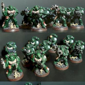 Dark Angels Tactical squad by csl