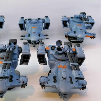 T'au Sa'cea sept Tanks by peej