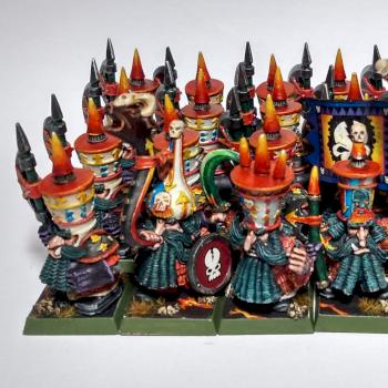 Chaos Dwarf Warriors by tomy