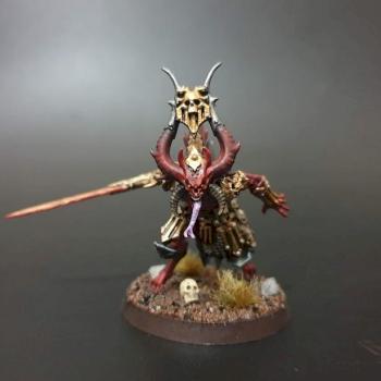 Bloodmaster, Herald of Khorne by Feinar