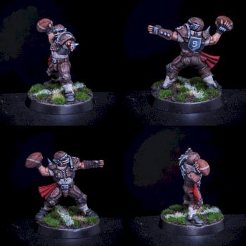 Blood Bowl Human Team Thrower by El Sabel