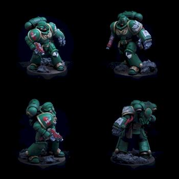 Dark Angels Primaris Sergeant by El Sabel