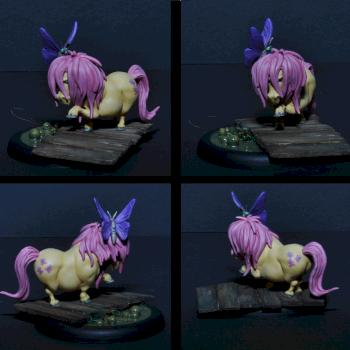 Gift Horse #2 aka Fluttershy (alt. Wild Boar); Malifaux by Solnishko