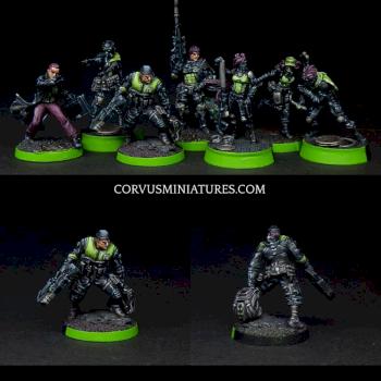 Infinity Mercenaries VII by Corvus