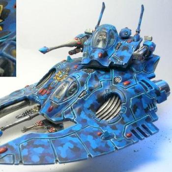 Eldar Falcon Grav Tank by Silveri