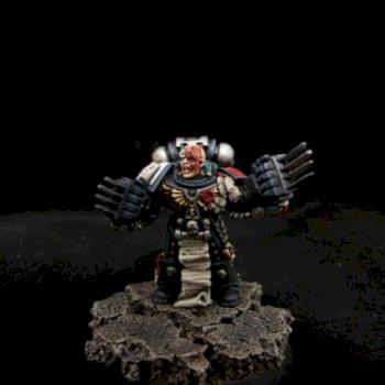 Black Templars Chaplain by mattsterbenz