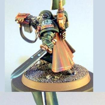 Dark Angels Captain Sheol by darkartminiatures