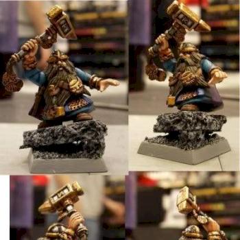 Dwarf Warrior (Speed Painting) by ve4cib