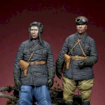 Russian Tank crew WWII by GLOOM