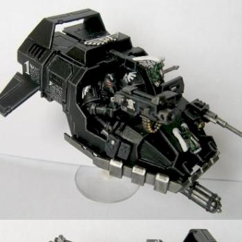 Ravenwing Landspeeder by Valorus