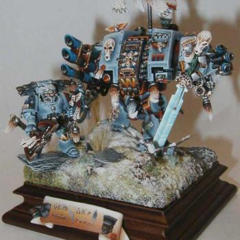 Space Wolves Dreadnought (Conversion) 2 by karaikal