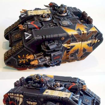 Black Legion Land Raider by Scottdsp748