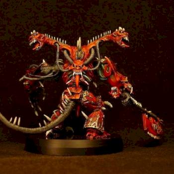 Demon Prince of Khorne (back) by KTHULHU