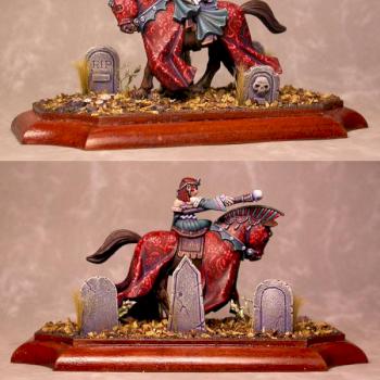 Lahmian Vampiress with Display Base by Rob Jedi