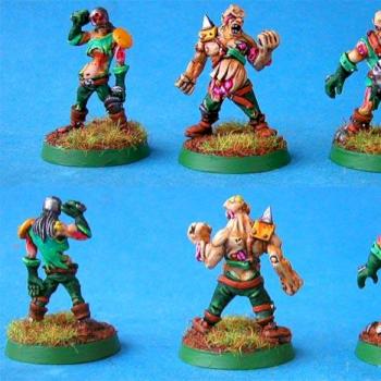 Blood Bowl The Three Nurgle Rotters by traveller