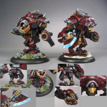 Khador Warjacks by minivince