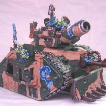 Ork looted Leman Russ by Dazkhull