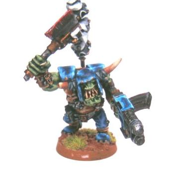 Ork Nob w big shoota by Dazkhull