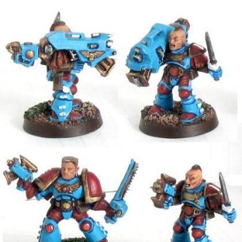 Classic 40k Marine Scouts by rakath