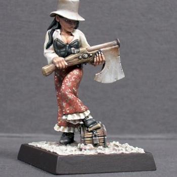 Old West steampunk girl by haley