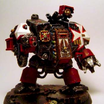 Black Templar Dreadnaught WIP by Thunderhawker