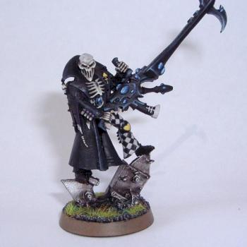 Eldar Harlequin Death Jester by nightmarehaunter