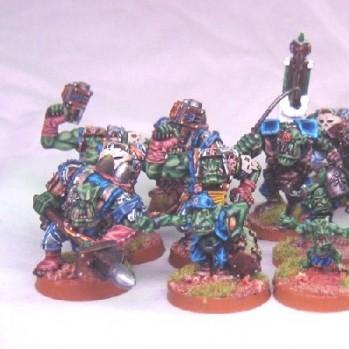 Ork tankbustas unit by Dazkhull