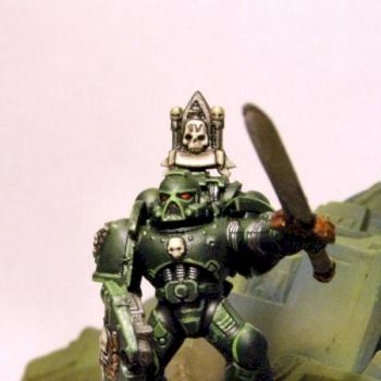 Dark Angels Space Marine by Splintered Shield