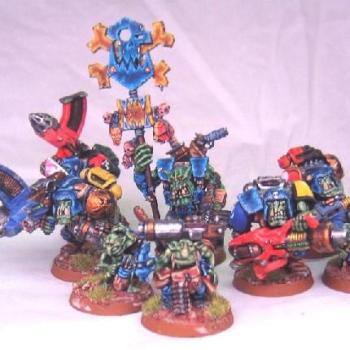 Ork Dethskullz Lootaz devastator unit. by Dazkhull