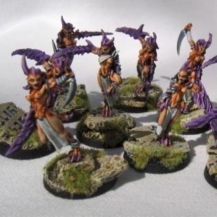 Slaanesh daemonettes by Dazkhull