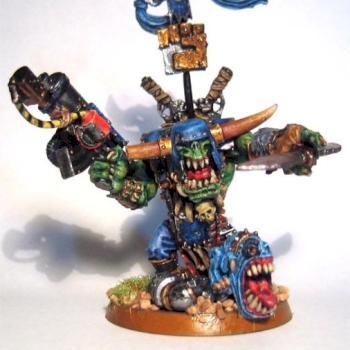 Ork Warboss by Dazkhull