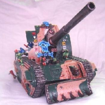 Ork looted Basilisk by Dazkhull