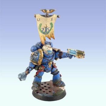 SM Ultramarines Hero by leprechaun studio