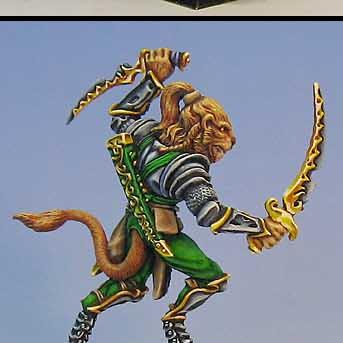 Ironwind Metals Lion Warrior by Celthulhu