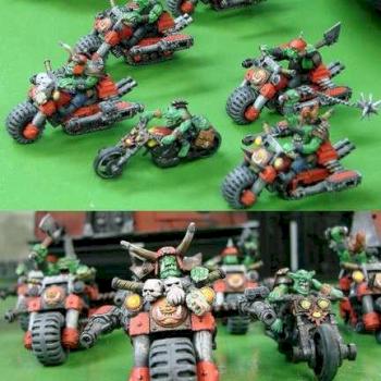 Waaagh VolMax Ork Bika Boyz by AzhrarnX