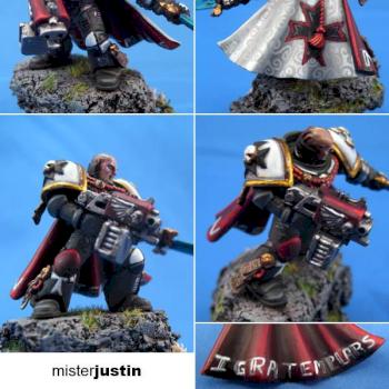 Magnetic Black Templar Marshal / Commander WIP by misterjustin