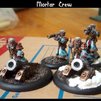 Winter Guard Mortar Crew by kakita