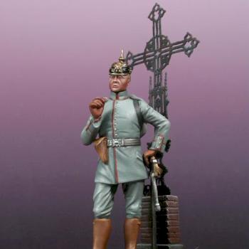 Officier allemand 1914 by Bernard