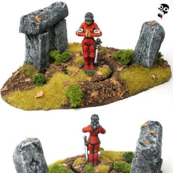 Hasslefree Tiriel Standing 28mm Fantasy Paladin Miniature by revolutionary