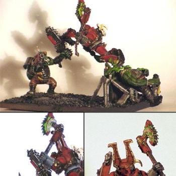 Berserker VS Ork by LordofthePit