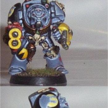 Space Wolf Wolf Guard Terminator 1 by Glyn Green