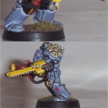 Space Wolf Wolf Guard Terminator 1 (2) by Glyn Green