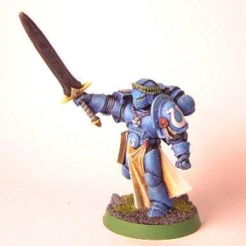 Custom Painted UltraMarine Emperors Champion by whuntadccnet