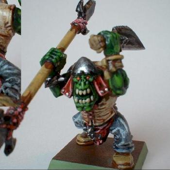 WARHAMMER ORC PAINTED by 1sweetman