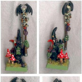 Night Goblin Shaman by skeeter