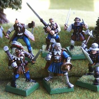 Empire Free Compagny Fighters (or Mordheim middenheimer warband) by Dr.Diemer