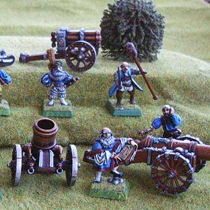 Empire Artillery & crew by Dr.Diemer