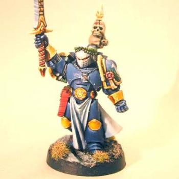 Ultramarine Emperor's Champion by plastictrees