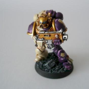 Grail Keeper Space Marine by Marshall.Primus