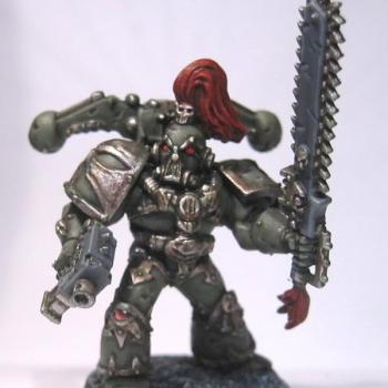 Classic chaos Marine by Micha